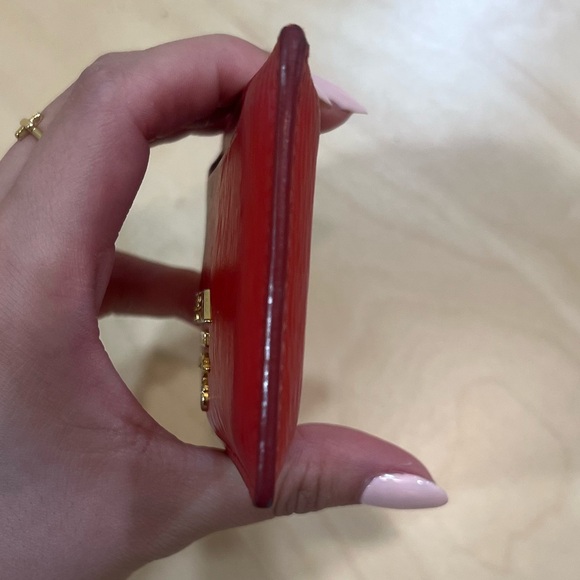 Prada Red Cardholder Wallet - Picture 7 of 11